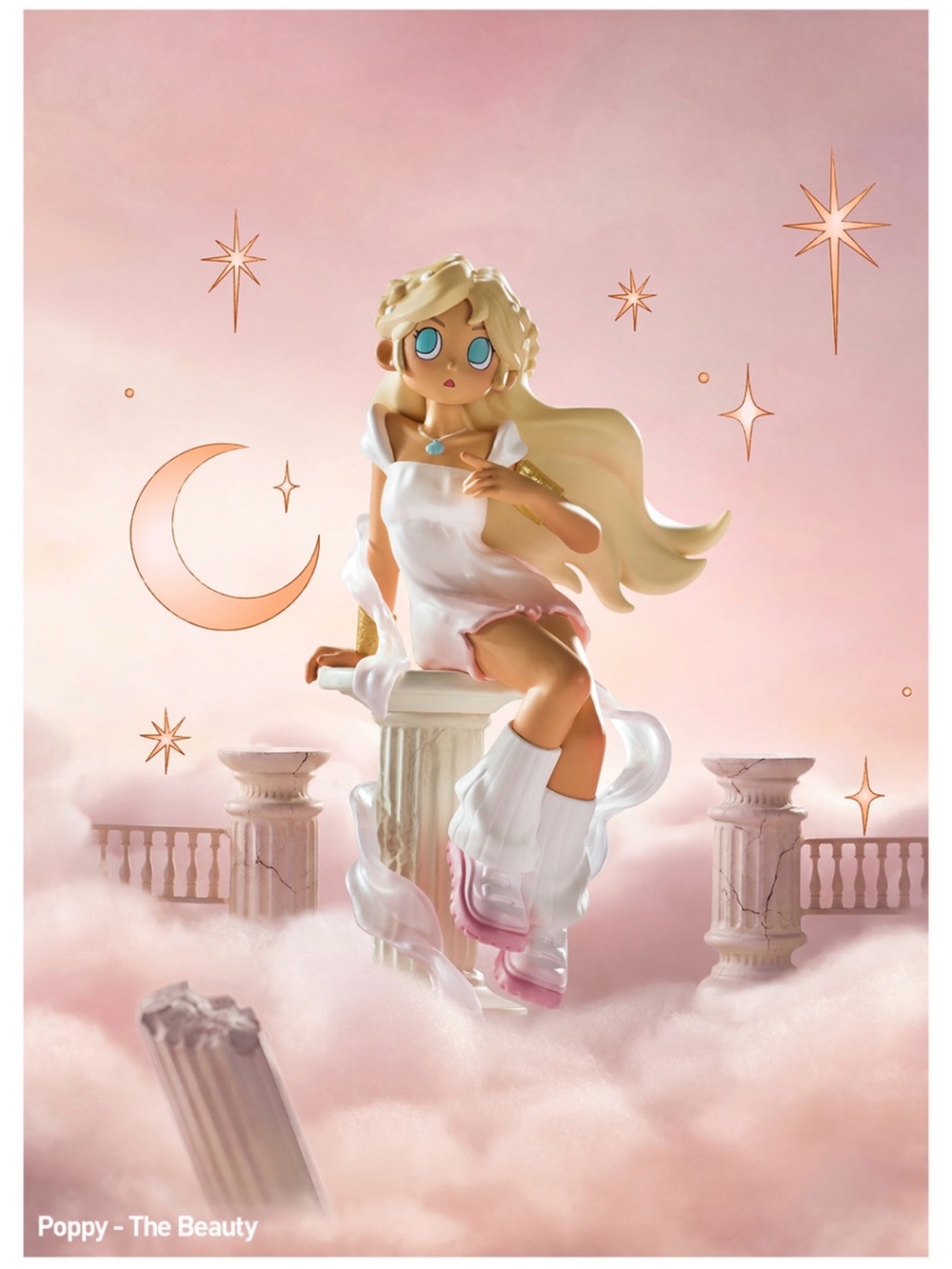 Pop Mart Peach Riot Power Chords- Poppy The Beauty